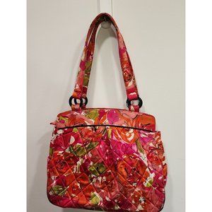 Vera Bradley Wilma Shoulder Bag "Vintage Rose" RETIRED